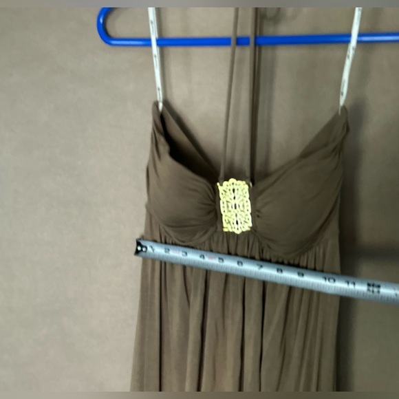 Forever 21 flare party flirty date halter spaghetti straps dress. Size M. - Picture 9 of 15